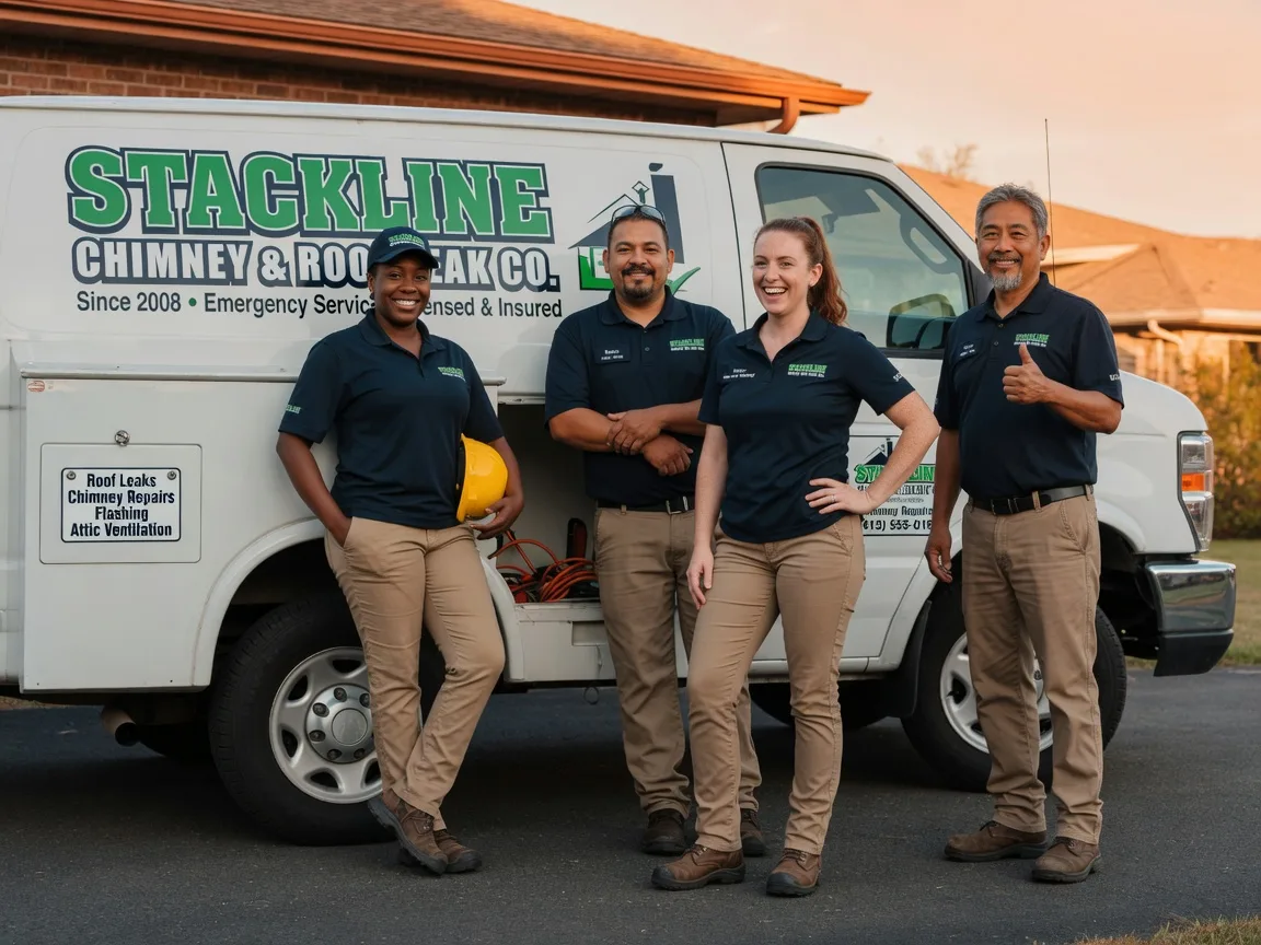 Chimney flashing repair company in Buckner, MO